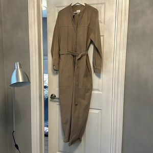Wilfred beige jumpsuit size large